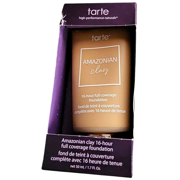 Tarte Amazonian Clay 16-Hour Full Coverage Foundation 50 mL Tan-Deep Golden - Picture 1 of 6